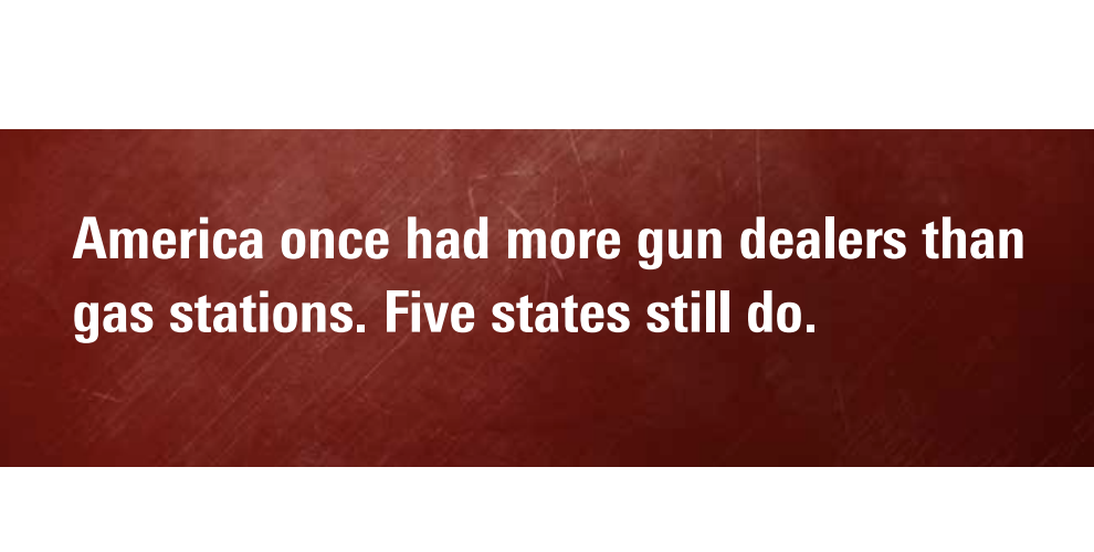 An Analysis of the Decline in Gun Dealers: 1994 to 2016