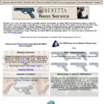 Beretta NEOS Pistols Safety Recall