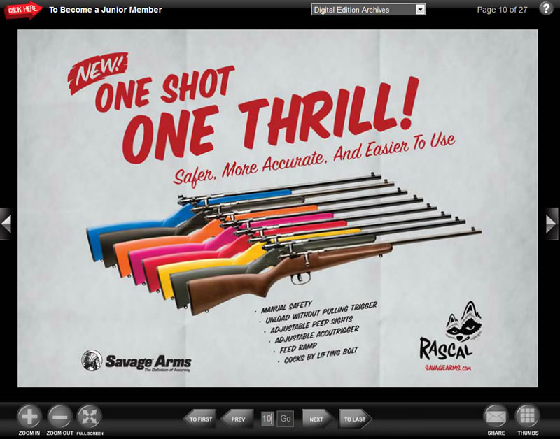 NRA Insights 12-13 Savage Rascal Ad Page 10