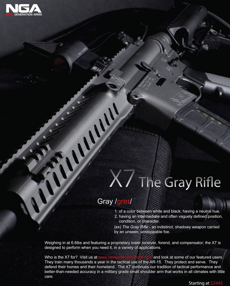 P 84 Next Generation Arms assault rifle JS March 2011 SE